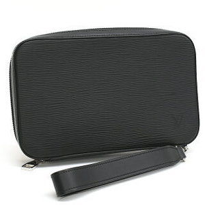 Louis Vuitton Dandy Wallet Organizer Long Epi Leather Black